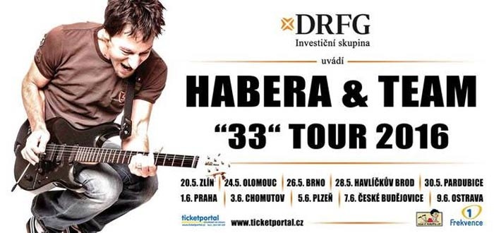 07.06.2016 - HABERA & TEAM  33 TOUR 2016 - České Budějovice