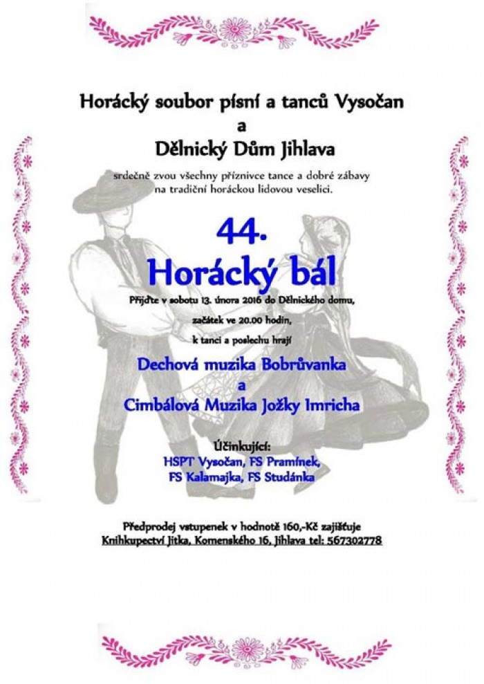 13.02.2016 - Horácký bál Jihlava