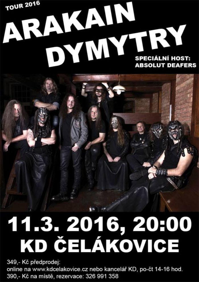 11.03.2016 - ARAKAIN DYMYTRY TOUR 2016 - Čelákovice