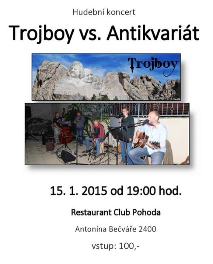 15.01.2016 - Trojboy vs. Antikvariát - Brandýs nad Labem