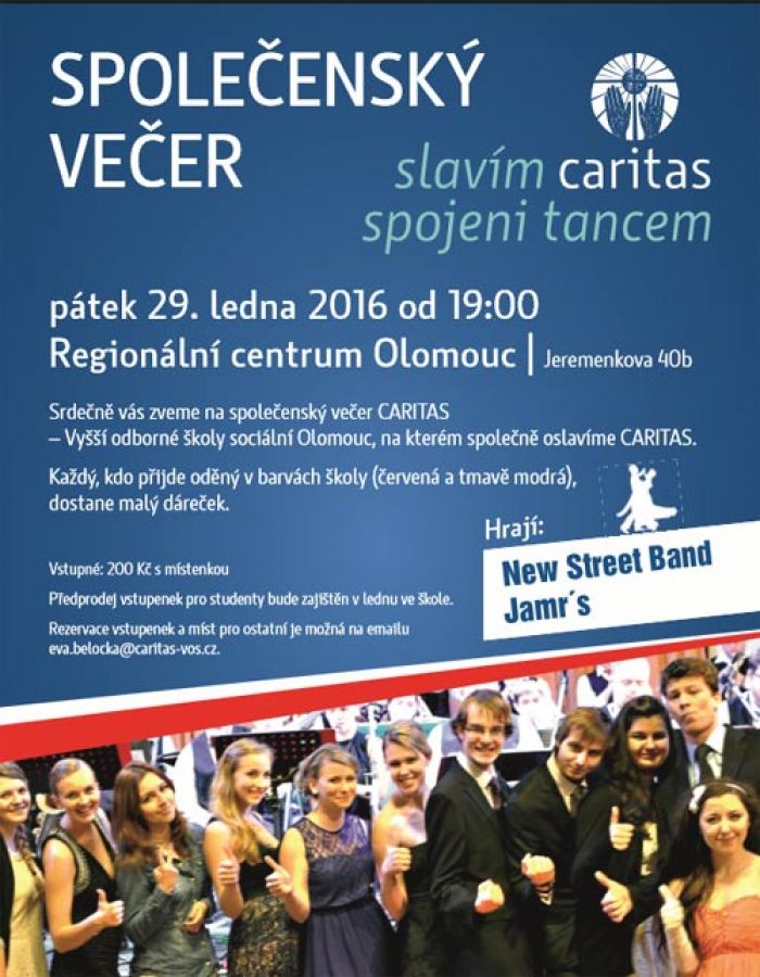 29.01.2016 - Slavím CARITAS - Spojeni tancem / Olomouc