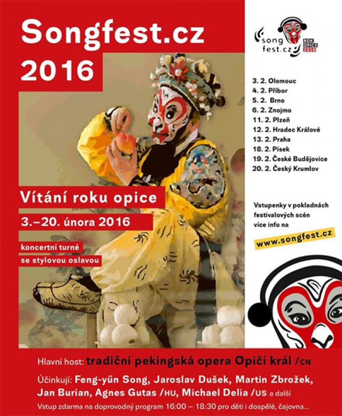 19.02.2016 - Songfest 2016  - Rok Opice / České Budějovice