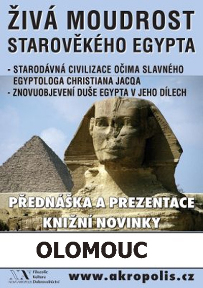 07.04.2016 - Živá moudrost starověkého Egypta - Olomouc