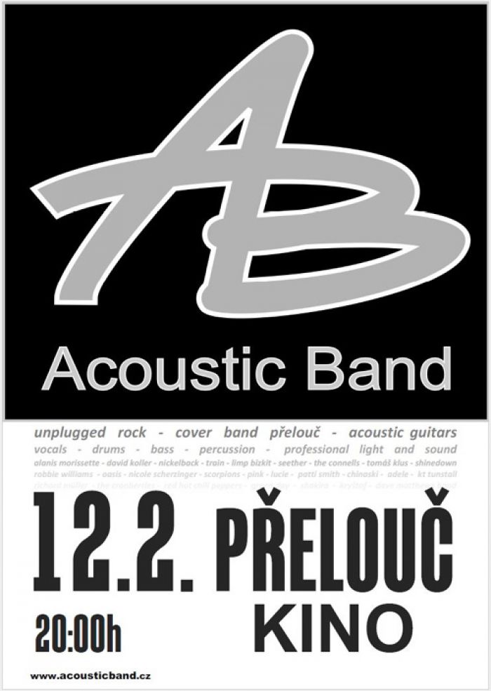 12.02.2016 - ACOUSTIC BAND - Koncert / Přelouč