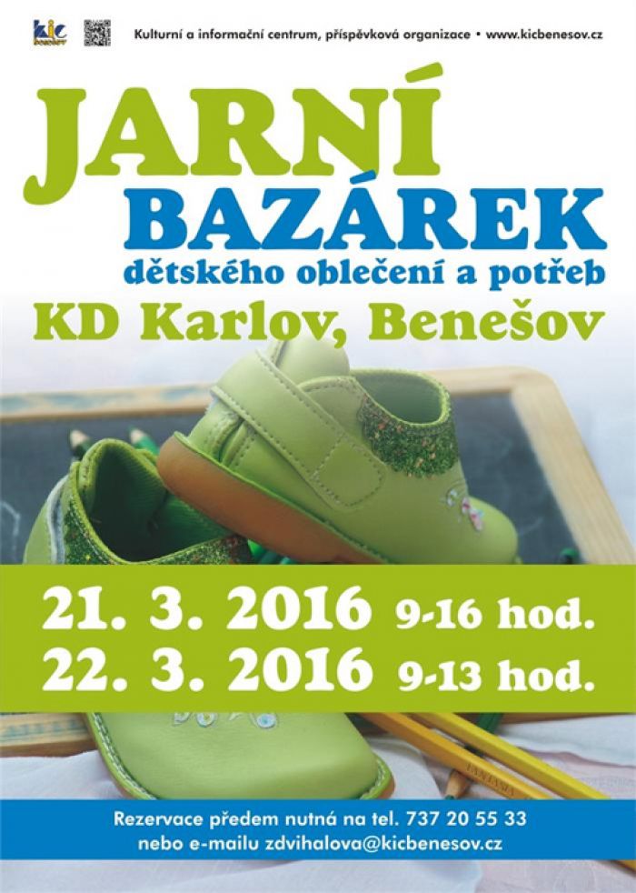 21.03.2016 - Jarní bazárek - Benešov