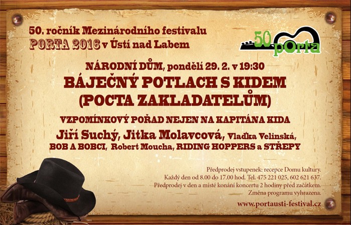 29.02.2016 - BÁJEČNÝ POTLACH S KIDEM - Ústí nad Labem