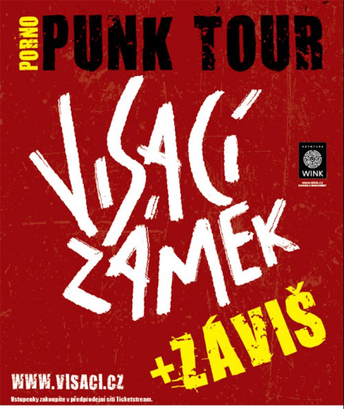 03.03.2016 - Visací Zámek & Záviš: PORNOPUNK TOUR 2016 / Olomouc