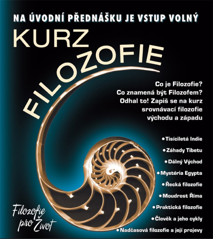 09.03.2016 - Filozofie pro život - Přednáška / Praha 2