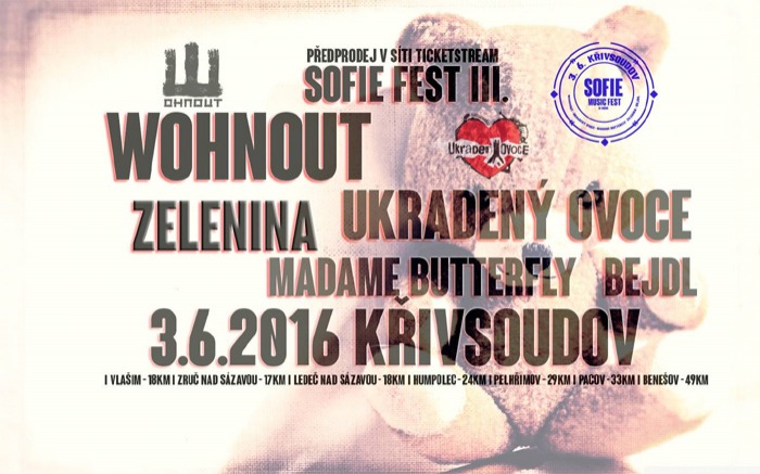 03.06.2016 - SOFIE FEST III. - Křivsoudov