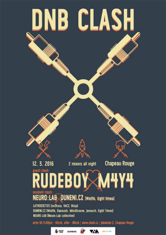 12.03.2016 - DNB Clash /w Rudeboy & M4Y4 - Praha 