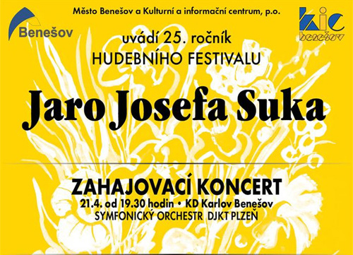 21.04.2016 - Jaro Josefa Suka - Zahajovací koncert / Benešov