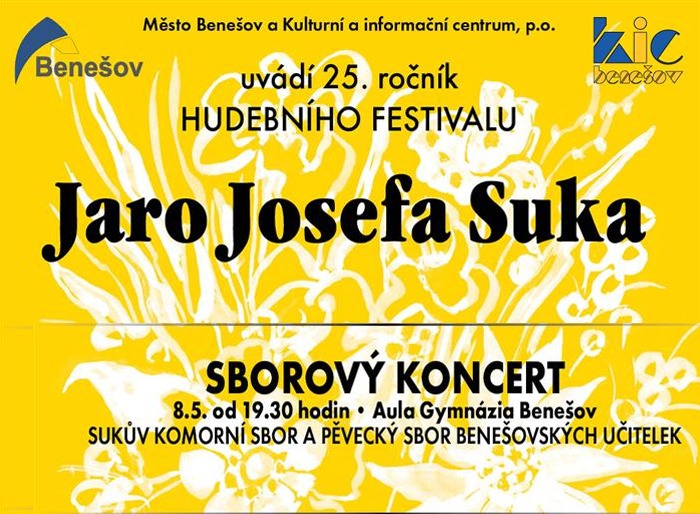 08.05.2016 - Jaro Josefa Suka - Sborový koncert / Benešov
