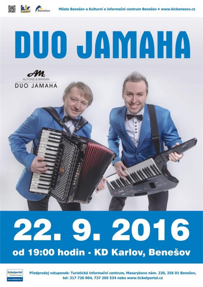 22.09.2016 - Duo Jamaha - Koncert / Benešov