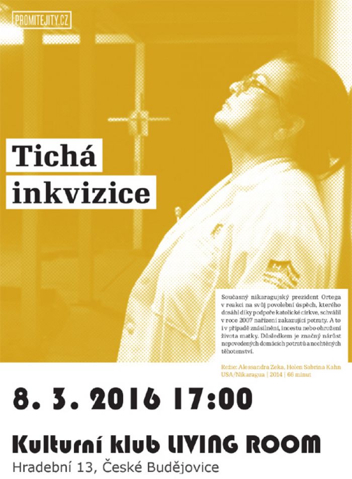 08.03.2016 - JEDEN SVĚT promítání dokumentu - Tichá inkvizice / České Budějovice