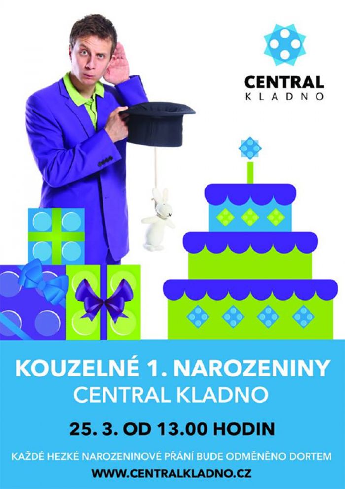 25.03.2016 - 1. narozeniny OC Central Kladno