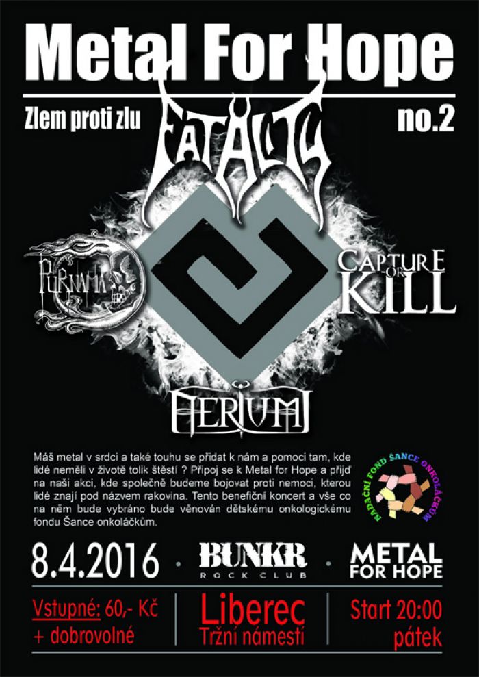 08.04.2016 - Metal for Hope no.2 - Liberec