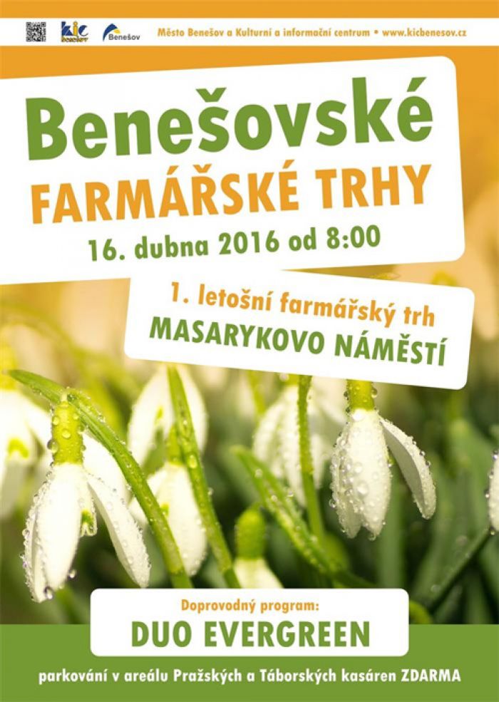 16.04.2016 - FARMÁŘSKÝ TRH - Benešov