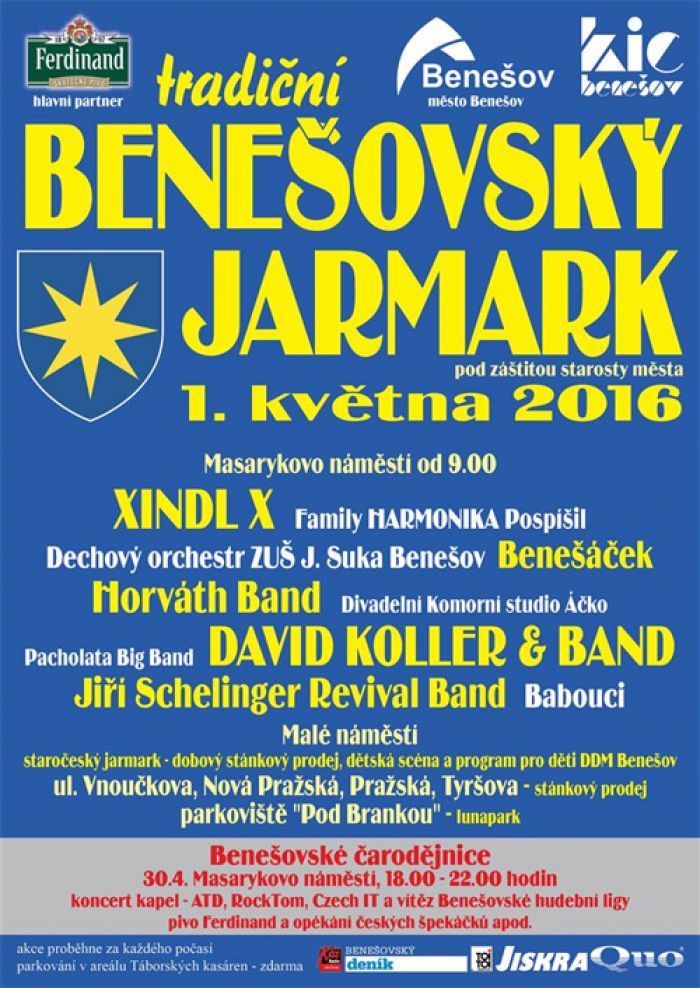 01.05.2016 - Benešovský jarmark