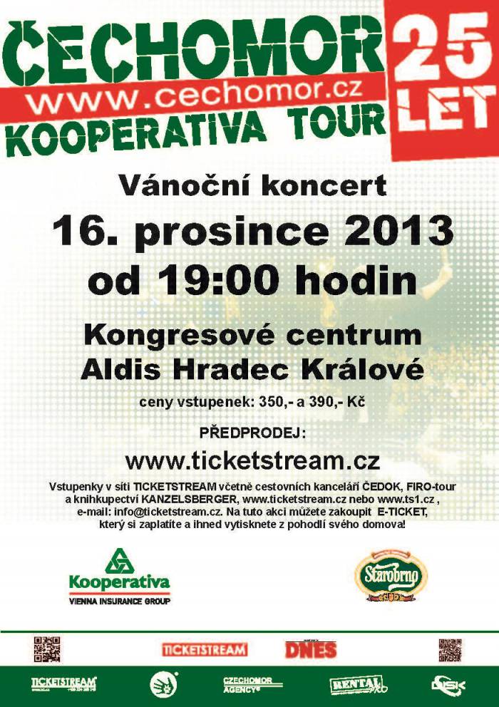 16.12.2013 - Čechomor Kooperativa tour 2013 - Vánoční koncert
