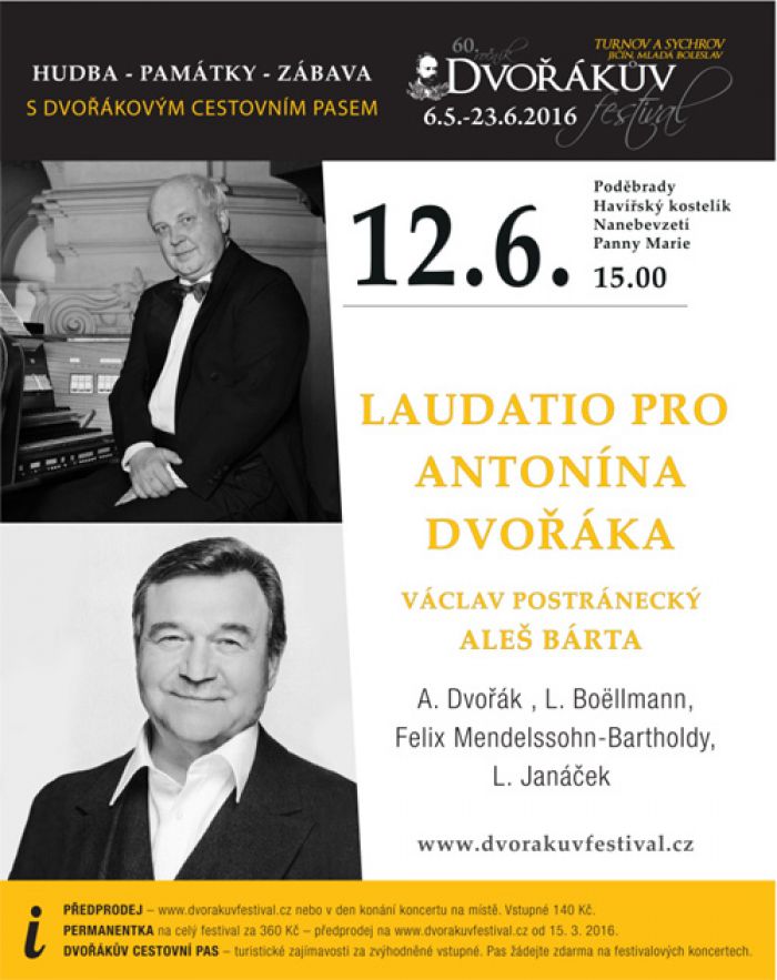 12.06.2016 - LAUDATIO PRO ANTONÍNA DVOŘÁKA - Poděbrady