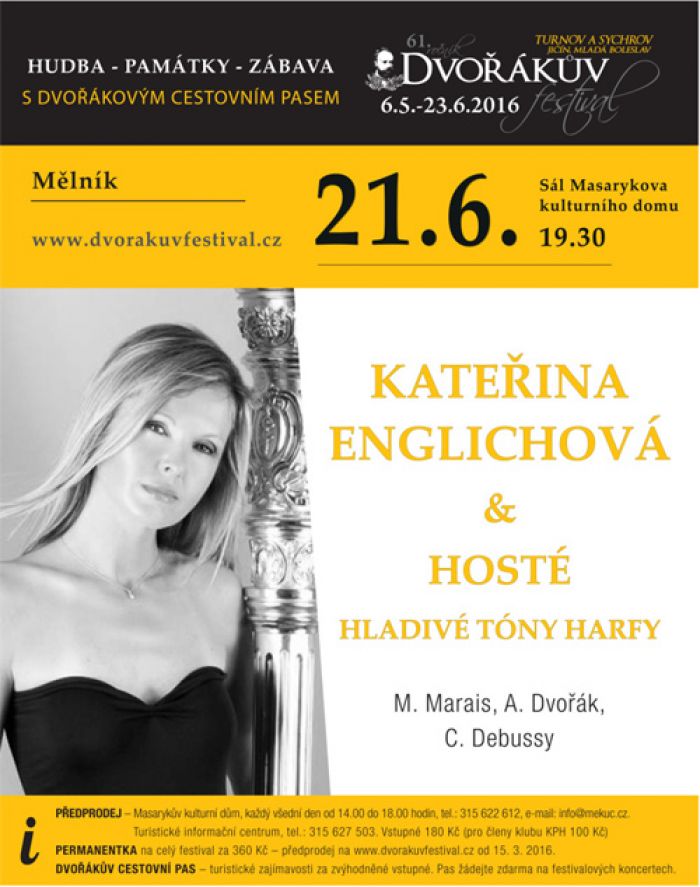 21.06.2016 - KATEŘINA ENGLICHOVÁ & HOSTÉ / DVOŘÁKŮV FESTIVAL - Mělník