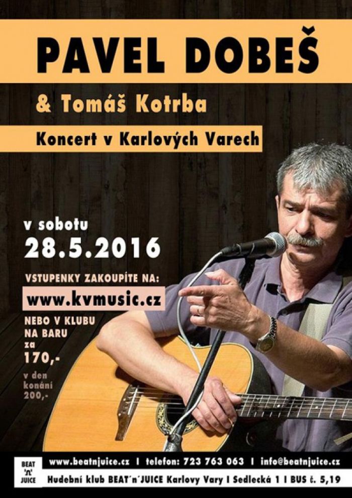 28.05.2016 - PAVEL DOBEŠ A TOMÁŠ KOTRBA - Karlovy vary