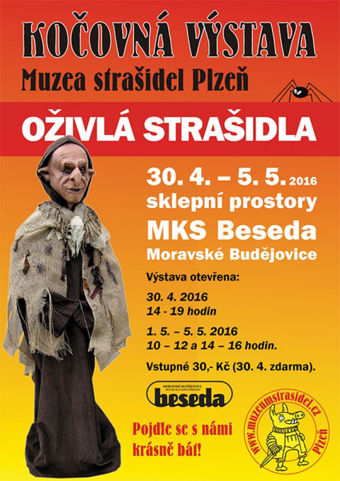 30.04.2016 - Oživlá strašidla - Moravské Budějovice
