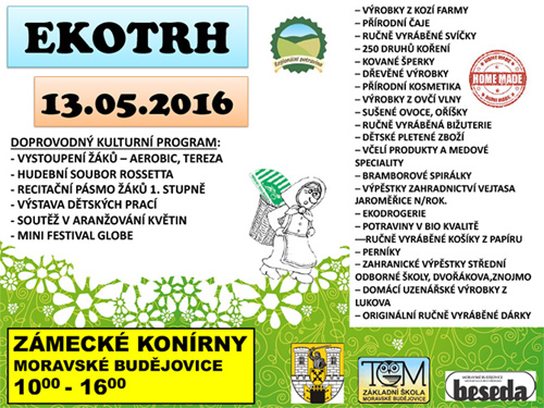 13.05.2016 - EKOTRH 2016 - Moravské Budějovice