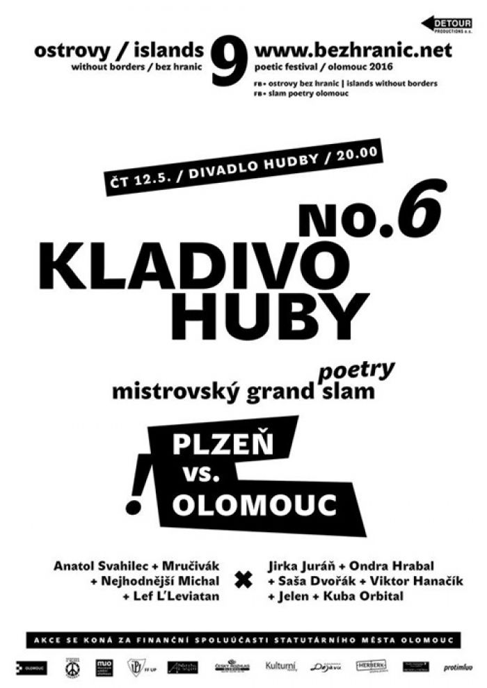 12.05.2016 - Kladivo huby 2016 - poetry grand slam / Olomouc