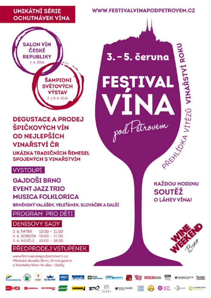 03.06.2016 - FESTIVAL VÍNA POD PETROVEM - Brno