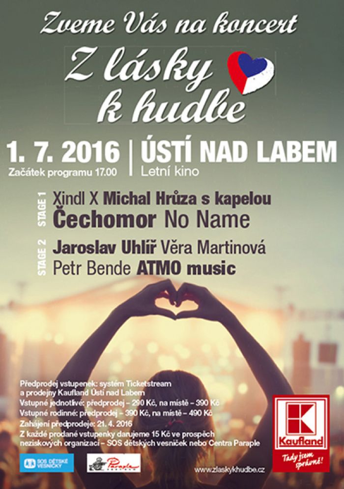 01.07.2016 - Z lásky k hudbě 2016 - Ústí nad Labem