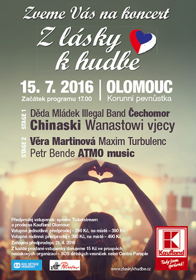 15.07.2016 - Z lásky k hudbě 2016 - Olomouc