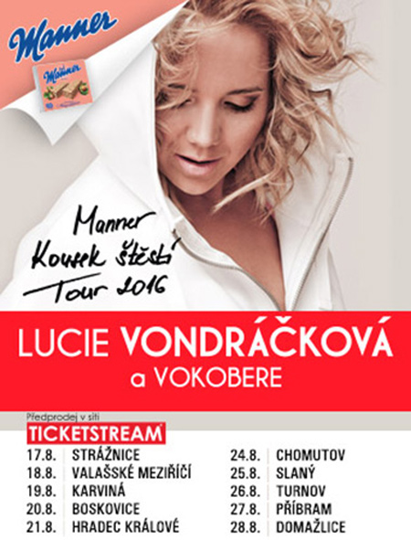 21.08.2016 - LUCIE VONDRÁČKOVÁ A VOKOBERE / Hradec Králové