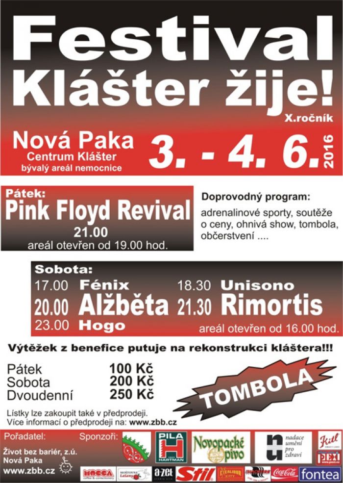 03.06.2016 - KLÁŠTER ŽIJE - Festival / Nová Paka
