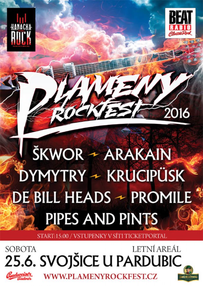 25.06.2016 - Plameny Rockfest - Svojšice u Přelouče
