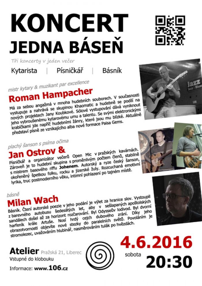 04.06.2016 - Koncert jedna báseň - Liberec