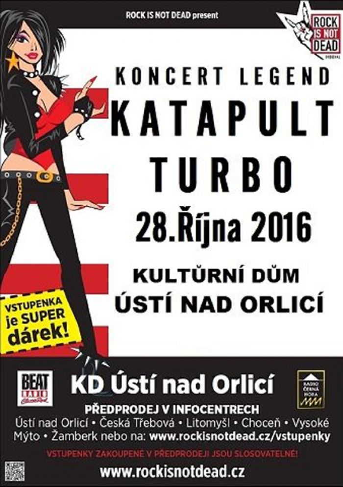 28.06.2016 - Večer Legend : Katapult, Turbo / Ústí nad Orlicí