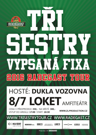 08.07.2016 - TŘI SESTRY RADEGAST TOUR 2016 - Loket nad Ohří