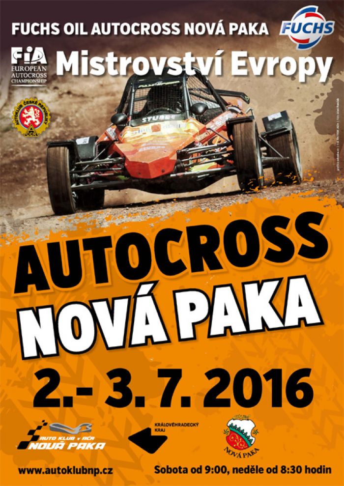 02.07.2016 - Fuchs Oil autocross,  FIA Mistrovství Evropy / Nová Paka
