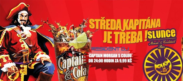29.06.2016 - Středa! Kapitánův Drink Je Třeba! - Mladá Boleslav