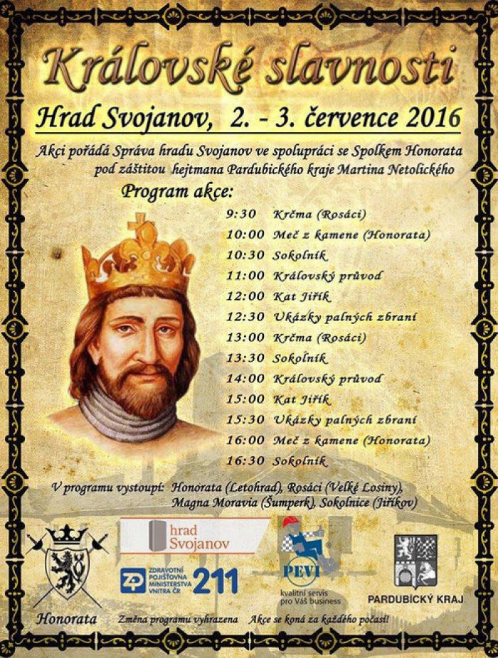 02.07.2016 - Královské slavnosti na Svojanově