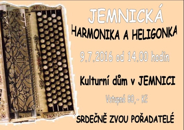 09.07.2016 - Jemnická heligonka a harmonika 2016