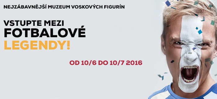 10.06.2016 - VSTUPTE MEZI LEGENDY FOTBALU! - Praha