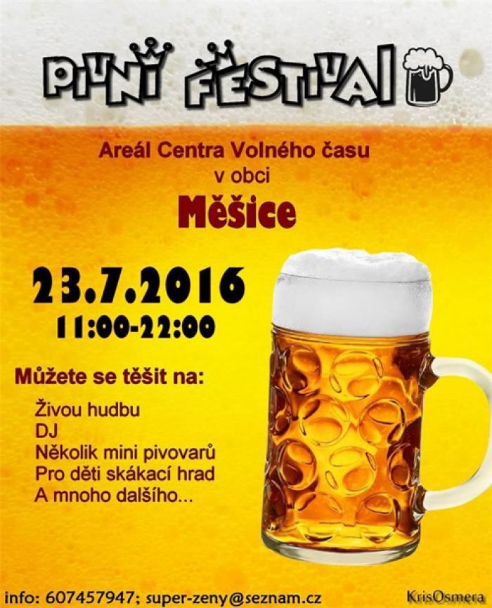 23.07.2016 - Pivní festival - Měšice