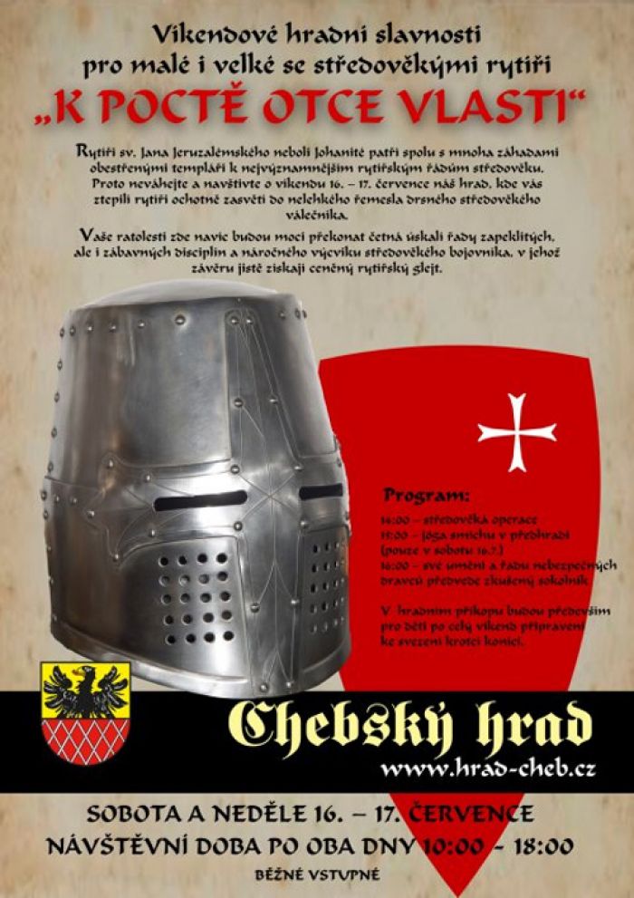 16.07.2016 - Chebský hrad obsadí středověcí rytíři