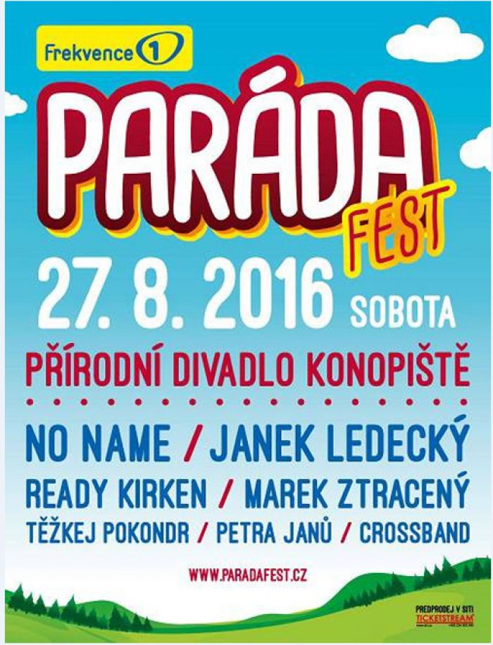 27.08.2016 - PARÁDA fest 2016 - Konopiště
