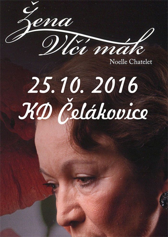 25.10.2016 - Žena Vlčí mák - Divadlo / Čelákovice