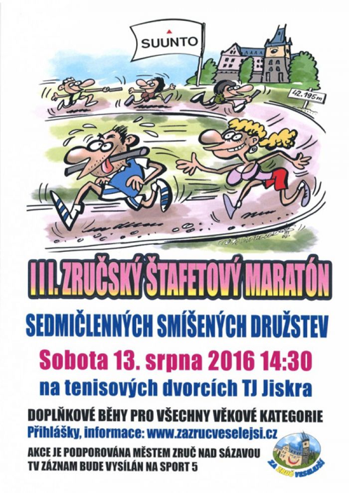 13.08.2016 - III. Zručský štafetový maratón