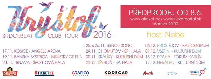 06.12.2016 - SRDCEBEAT CLUB TOUR 2016 - Prostějov