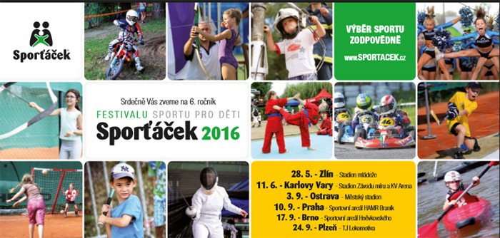 17.09.2016 - Sporťáček 2016 Brno - Festival sportu pro děti